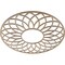 Ekena Millwork Cannes Wood Fretwork Pierced Ceiling Medallion, Birch, 28"OD x 9 5/8"ID x 3/8"T CMWP28X28X0375CNBI - alternate 5